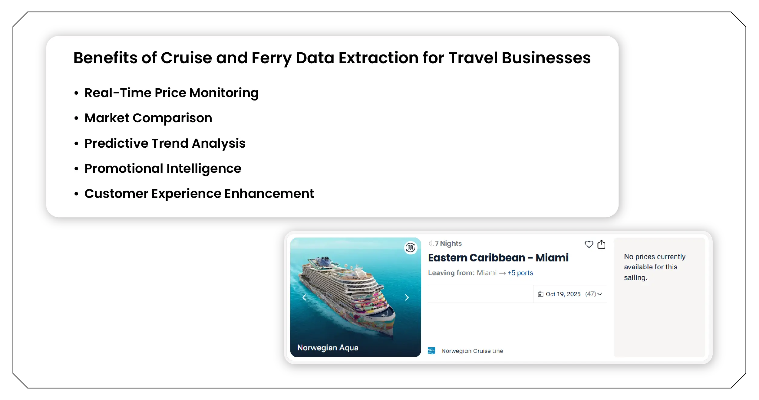 Benefits of Cruise and Ferry Data Extraction for Travel Businesses Benefits of Cruise and Ferry Data Extraction for Travel Businesses